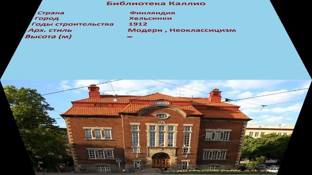 Библиотека Каллио (Хельсинки) смотреть онлайн