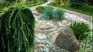 ❀ Сухой ручей: процесс создания и декорирования, идеи