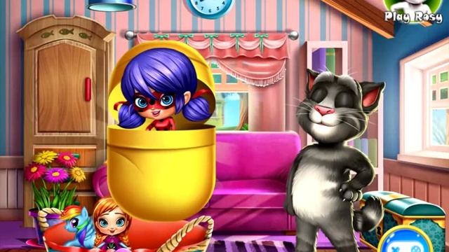 Говорящий Том ищет киндер сюрпризы. Talking Tom. Kinder Surprise смотреть онлайн