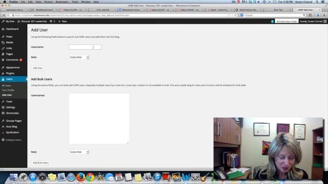 WordPress add user смотреть онлайн