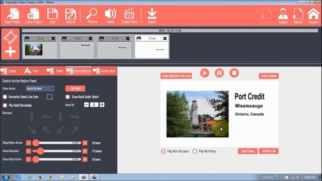 How to Create a Sketch Video Using Explaindio Video Creator смотреть онлайн