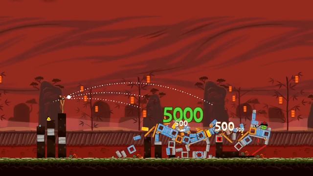 Year of the Dragon 1-10 | Score 130620 | Angry Birds Seasons смотреть онлайн