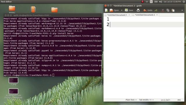 Keras Installation On LINUX 2019 смотреть онлайн
