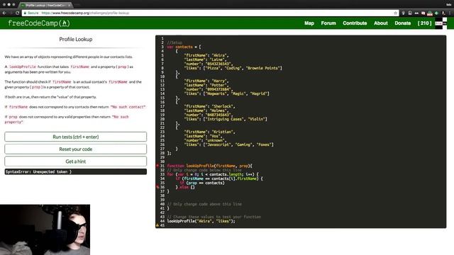 Day 205 - Year of Streaming & Learning to Code #programming #freeCodeCamp #bdx_inc смотреть онлайн