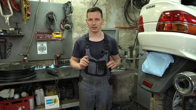 Страшный ремонт колеса BMW g310 смотреть онлайн