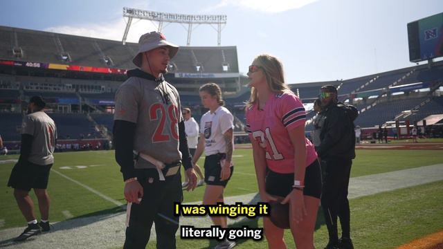 I got EXCLUSIVE ACCESS at NFL Pro Bowl!! смотреть онлайн