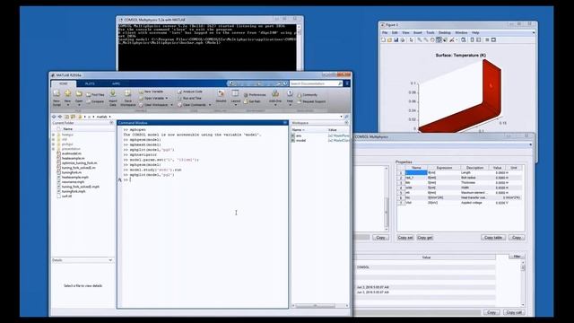 Интеграция пакетов COMSOL® и MATLAB® смотреть онлайн