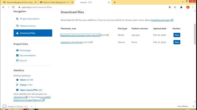 comment installer package python hors lignes смотреть онлайн