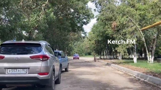 На дублере Камыш-Бурунского шоссе работы не ведутся уже месяц смотреть онлайн