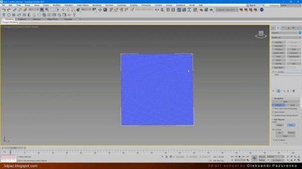 Dynamo. Cloth dynamics plug-In for 3DS MAX