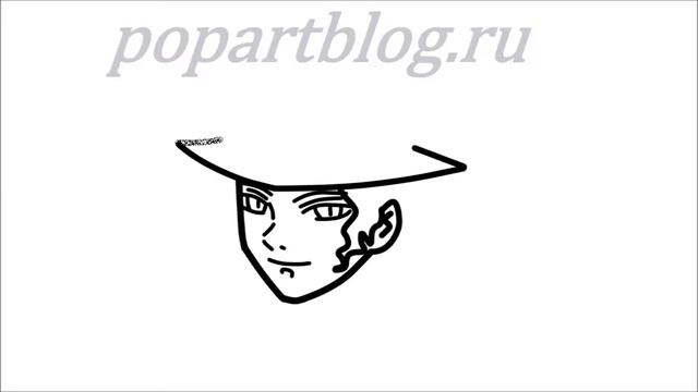 Как нарисовать МУЗАНА КИБУЦУДЖИ за 4 минуты смотреть онлайн