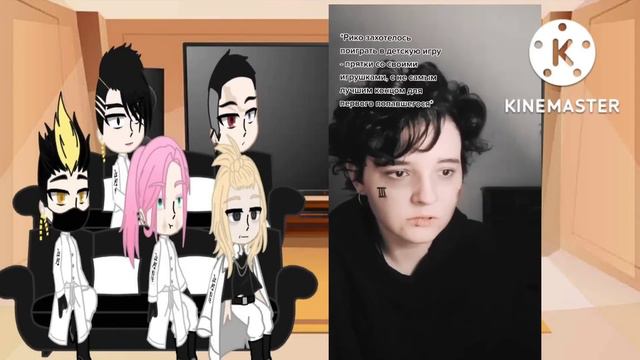 Kanto Manji Gang React To Takemichi As Jean Moreau /Реакция ТМ на Такемичи это Жан Моро