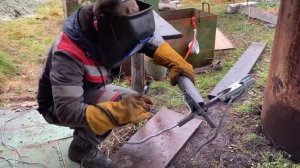 Ресанта 190 учусь варить на новом аппарате. Дача сентябрь 2021 СНТ «Автотранспортник»