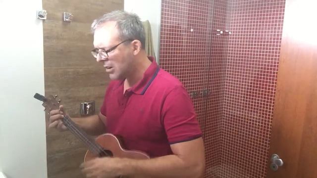 Ukulele in the Bathroom #19 (Umbrella - Rihanna) смотреть онлайн