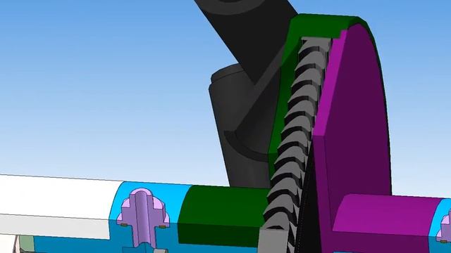 Профиль лопаток ТНА (турбонасосный агрегат) ЖРД смотреть онлайн