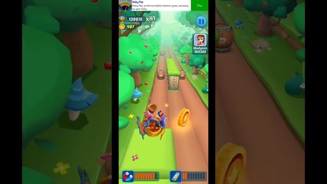 Subway Princess Runner Game - Rail Run with Princess | Android/iOS Gameplay HD смотреть онлайн