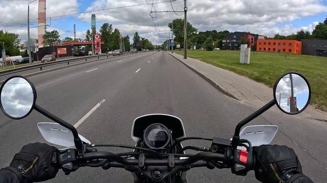 NEW 2023 Honda CL500 "Scrambler" | POV Test Ride | Raw sound ? смотреть онлайн