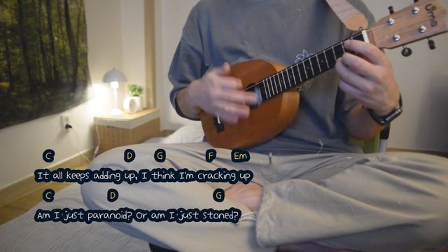 Greenday - Basket Case (ukulele Cover) | Chords