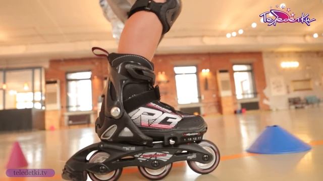 Ребенок на роликах | Как научить ребенка кататься на роликах смотреть онлайн