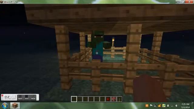 Minecraft how to cure a villager zombie 1.7.4 смотреть онлайн