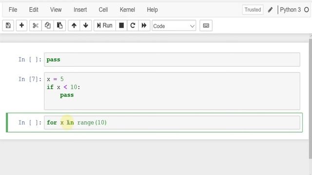 pass statement in python смотреть онлайн