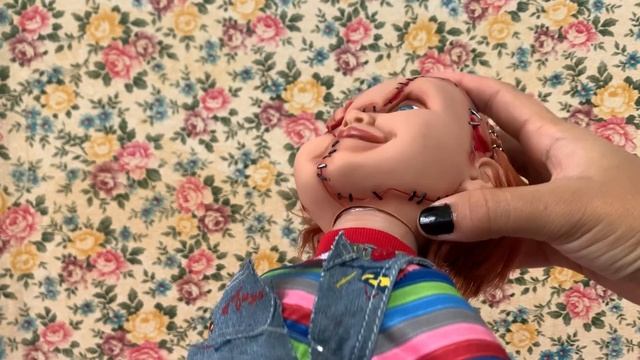 САМАЯ СТРАШНАЯ КУКЛА ЧАКИ ? ОБЗОР КУКЛЫ CHUCKY ОТ MEZCOTOYZ /СТОП МОУШЕН