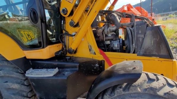 Снимаю КПП на JCB 3CX