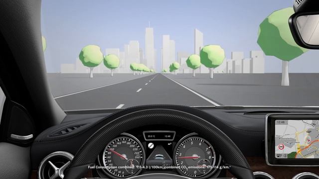 The GLA: Speed Limit Assist - Mercedes-Benz original смотреть онлайн