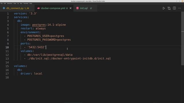 Docker PostgreSQL Python | Docker Compose смотреть онлайн