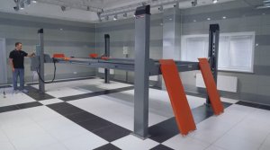 Подъёмник четырехстоечный от ТехноВектор