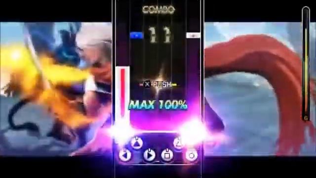 DJMax Portable 3 PSP Mellow D Fantasy Rank A смотреть онлайн