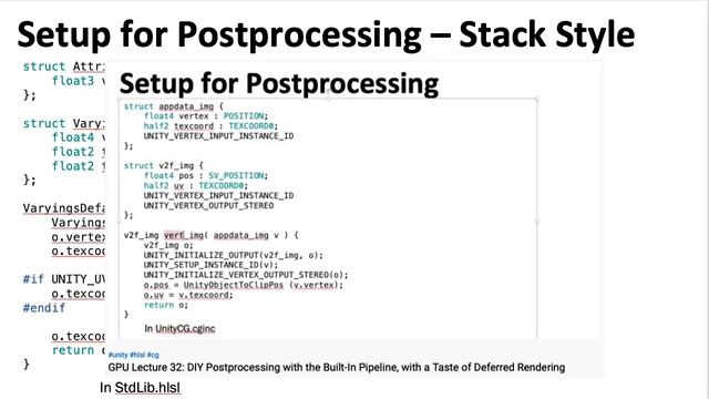 GPU Lecture 42: Unity's Postprocessing Stack for the Built-In Pipeline (Georgia Tech course) смотреть онлайн