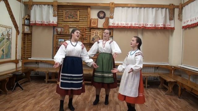 "Страдания" (п.Суземка Брянской обл.), исп. - Анисимова А., Кузнецова Е,, Бойцова К. (ф/а "Горница" смотреть онлайн