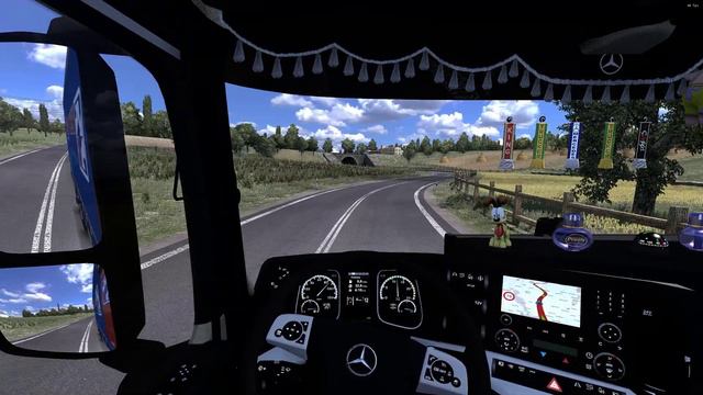 [ETS2 1.36] Euro Truck Simulator 2 - Mercedes Actros MP4 BDF-Potato transport - Berlin to Olsztyn # смотреть онлайн