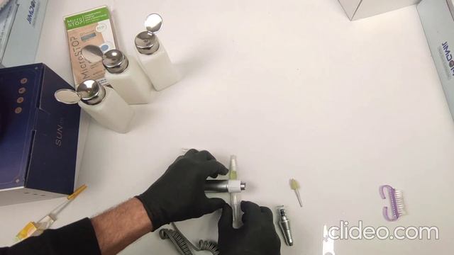 Обслуживание сборка разборка сменной ручки маникюрного аппарата фрезера ZS 601 смотреть онлайн