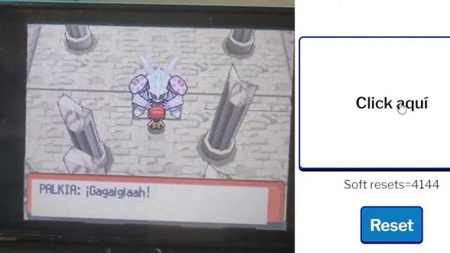 Pokemon shiny hunt palkia Full Odds 1 in 8.192 (Pokemon perl ds)) смотреть онлайн