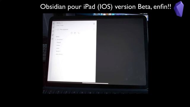 Obsidian beta pour ipad (IOS) enfin mais pas pour tous смотреть онлайн