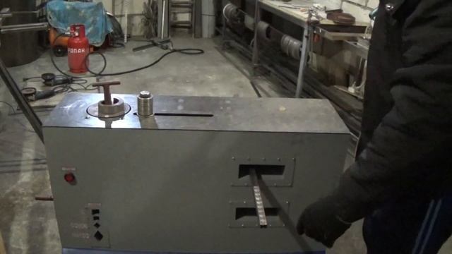 обзор на станок для холодной ковки ПРОФИ-3Ф. КУЗНЕЧНЫЙ СТАНОК ПРОФИ-3Ф смотреть онлайн