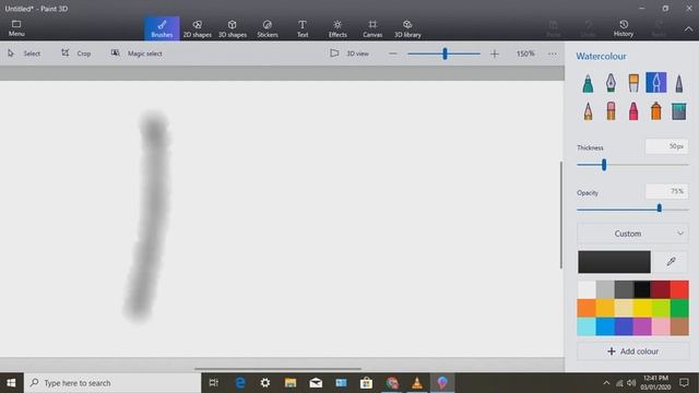 Open and Run Paint 3D in windows10 смотреть онлайн