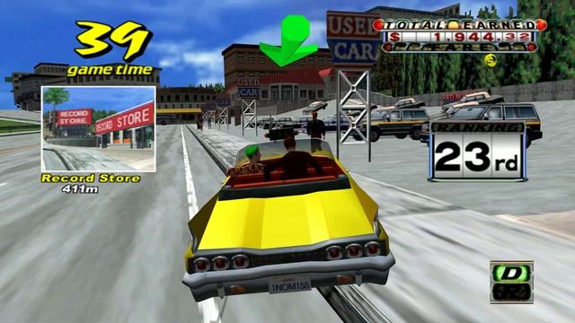 Crazy Taxi | Classic Games In 4K | 2019 | Arcade Rules смотреть онлайн