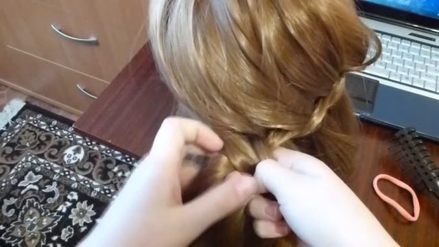 Как сделать прическу ВОДОПАД! смотреть онлайн