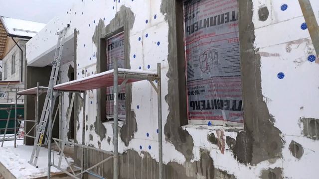 Проверка качества работ, глубоко забитые дюбеля, широкие щели между листами ППС16Ф, как исправить смотреть онлайн