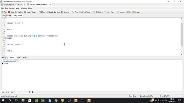 How To Create Function In MYSQL. смотреть онлайн