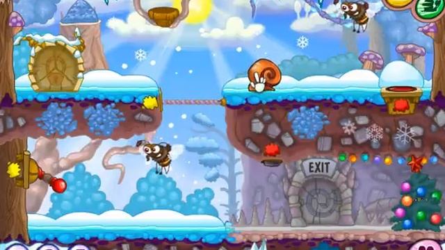 Snail Bob 6: Winter Story - LEVEL 15 - 3 ЗВЕЗДЫ смотреть онлайн