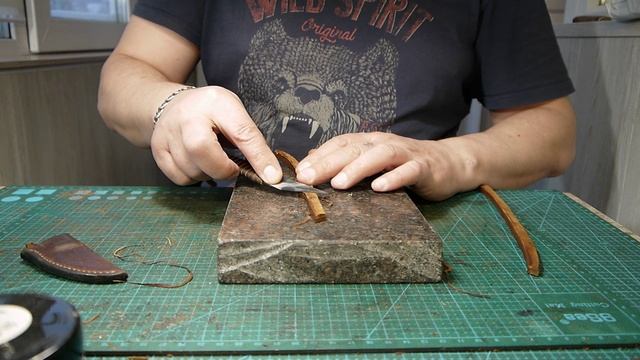 Ножны из натуральной кожи своими руками смотреть онлайн