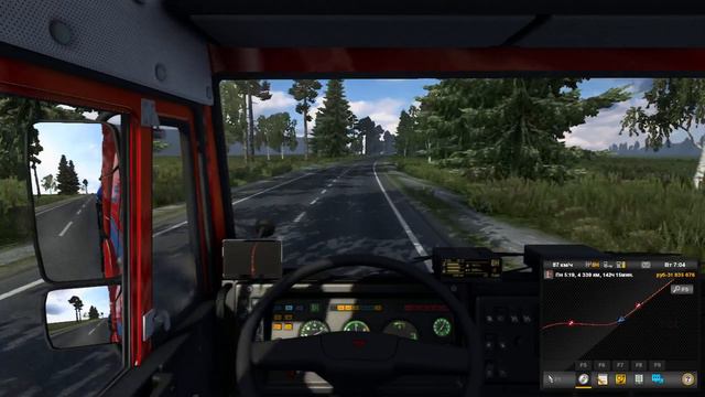 Euro truck simulator 2 1.42 Суровая Россия R20 смотреть онлайн