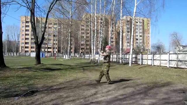 20190424_Крутка (фланкировка) шашками и нагайками. Тренировка.5 смотреть онлайн