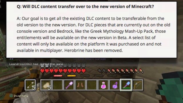 Minecraft HEROBRINE EXISTS! New Evidence.. or Troll?.. Better Together Q & A смотреть онлайн