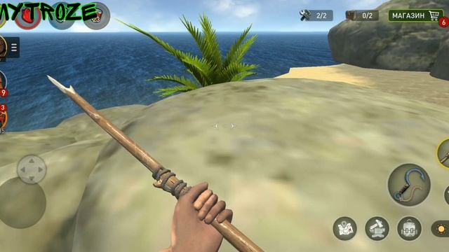 НАШЕЛ ПОЛОМАННЫЙ САМОЛЁТ НА ОСТРОВЕ В ИГРЕ РАФТ НА ТЕЛЕФОН! RAFT SURVIVAL! | #raftsurvival | #9