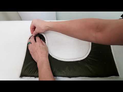 Шьём шапку ушанку, часть 4 - сборка ушек и козырька смотреть онлайн